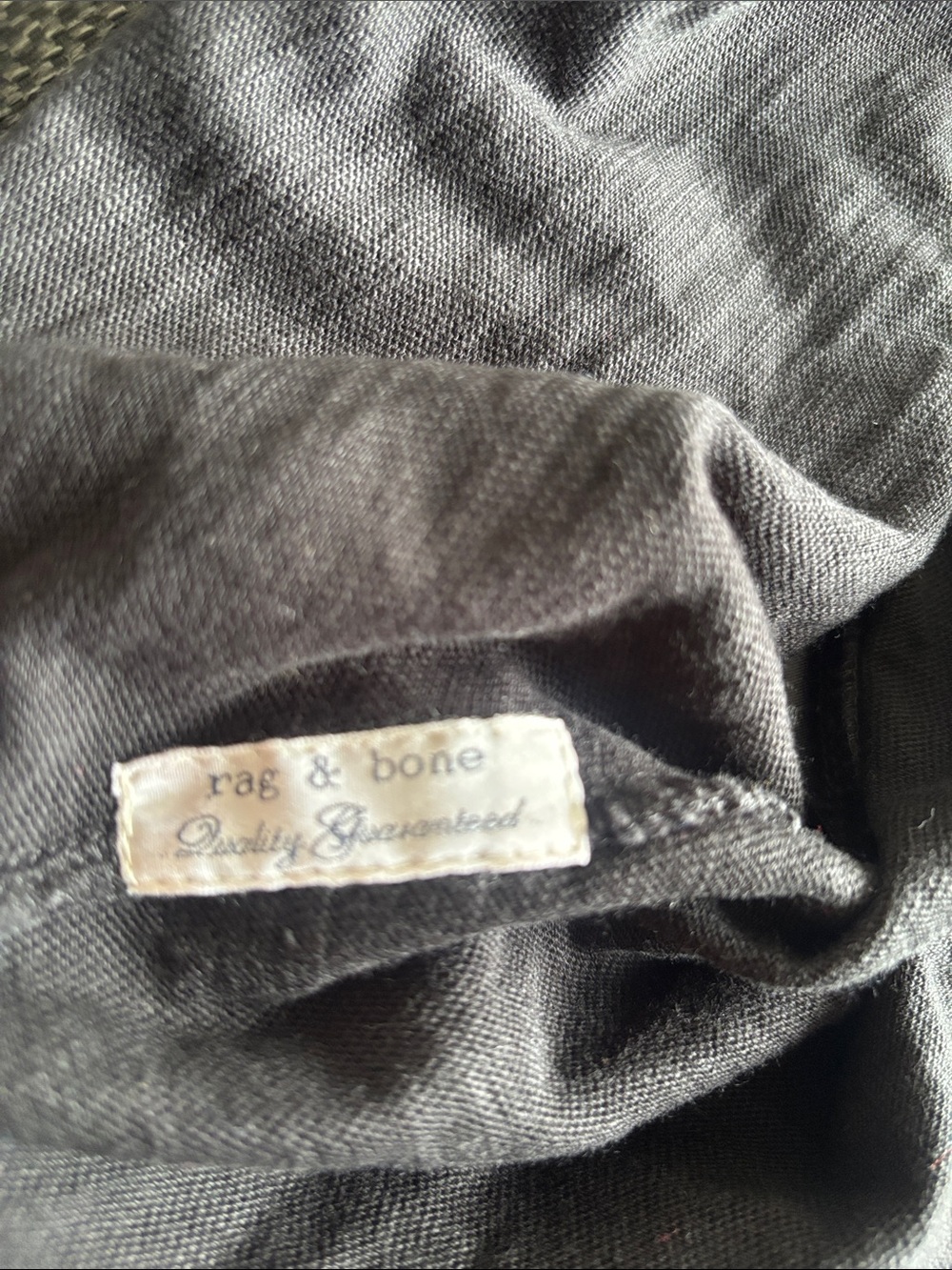 rag & bone Black Crewneck Tee - Picture 7 of 7